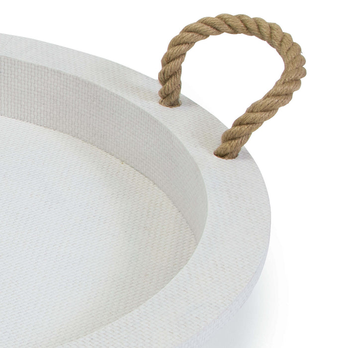 Regina Andrew 20-1249WT Serving Tray, White