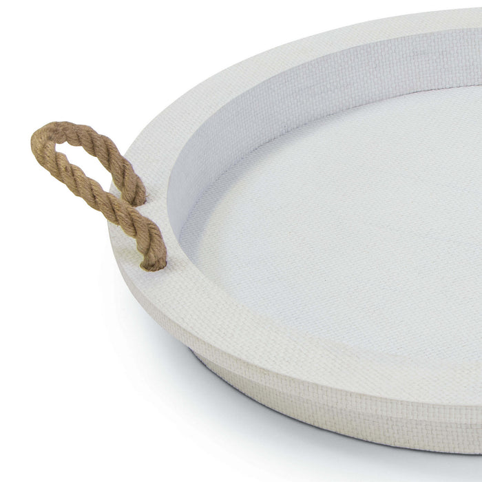 Regina Andrew 20-1249WT Serving Tray, White