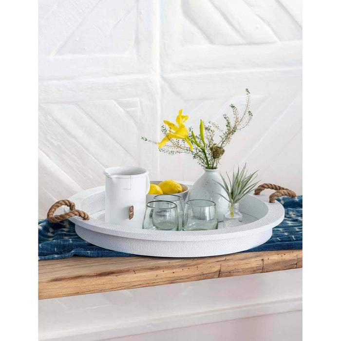 Regina Andrew 20-1249WT Serving Tray, White