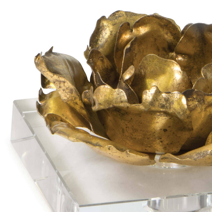 Regina Andrew 20-1291 Candlestick, Gold Leaf