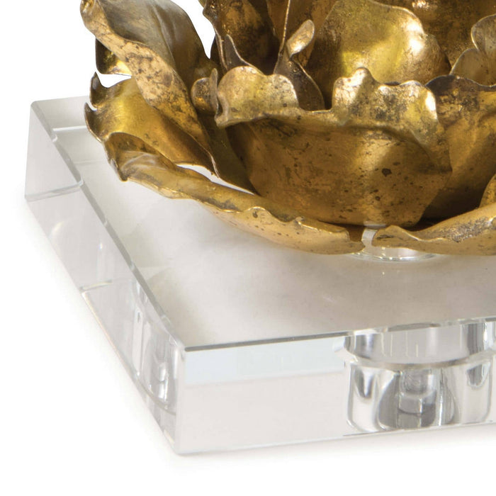 Regina Andrew 20-1291 Candlestick, Gold Leaf