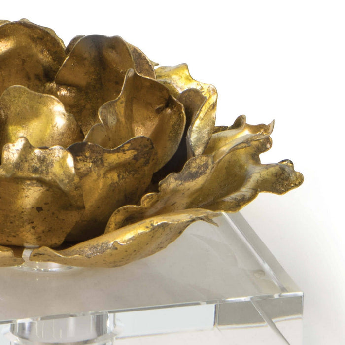 Regina Andrew 20-1291 Candlestick, Gold Leaf