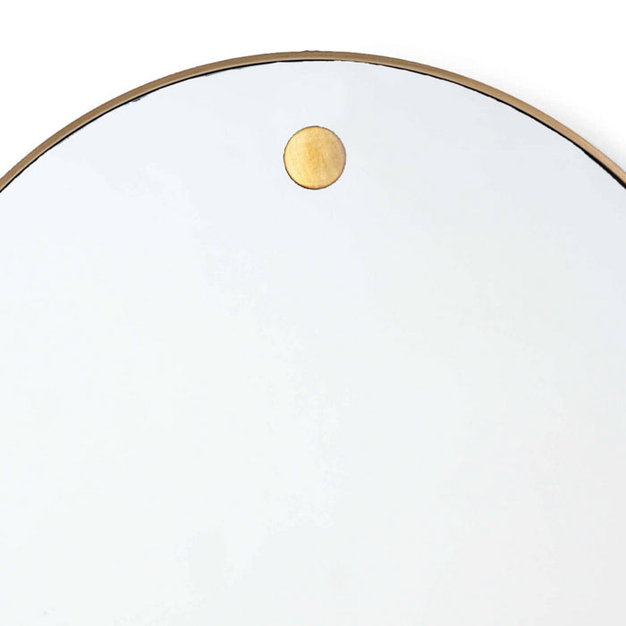 Regina Andrew 21-1045NB Mirror, Natural Brass