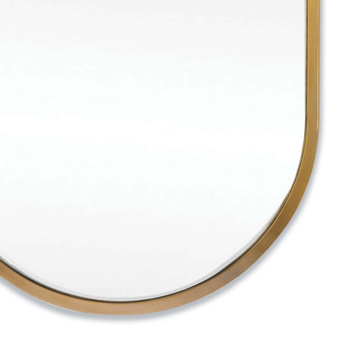 Regina Andrew 21-1088NB Mirror, Natural Brass