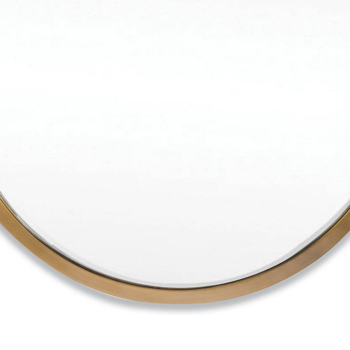 Regina Andrew 21-1088NB Mirror, Natural Brass
