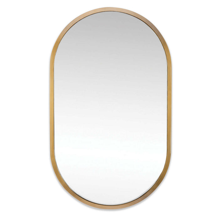 Regina Andrew 21-1088NB Mirror, Natural Brass