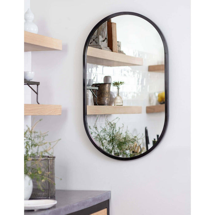 Regina Andrew 21-1088STL Mirror, Blackened Steel