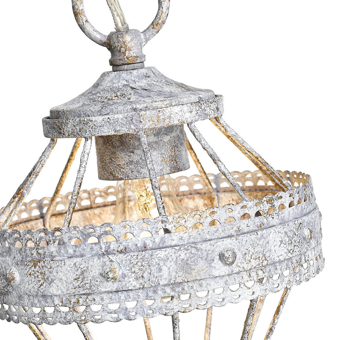 Golden 7856-M1L OY One Light Mini Pendant, Oyster