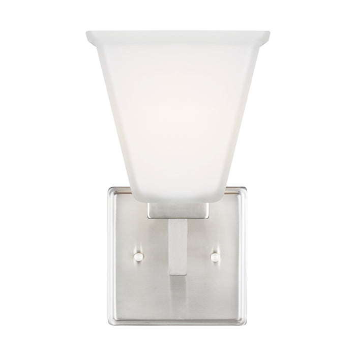 Generation Lighting 4113701EN3-962 One Light Wall / Bath Sconce, Brushed Nickel