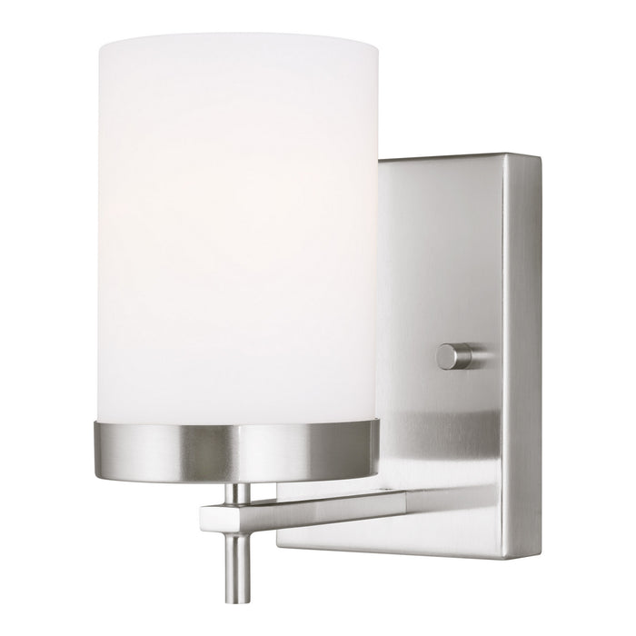Visual Comfort Studio 4190301-962 One Light Wall / Bath Sconce, Brushed Nickel
