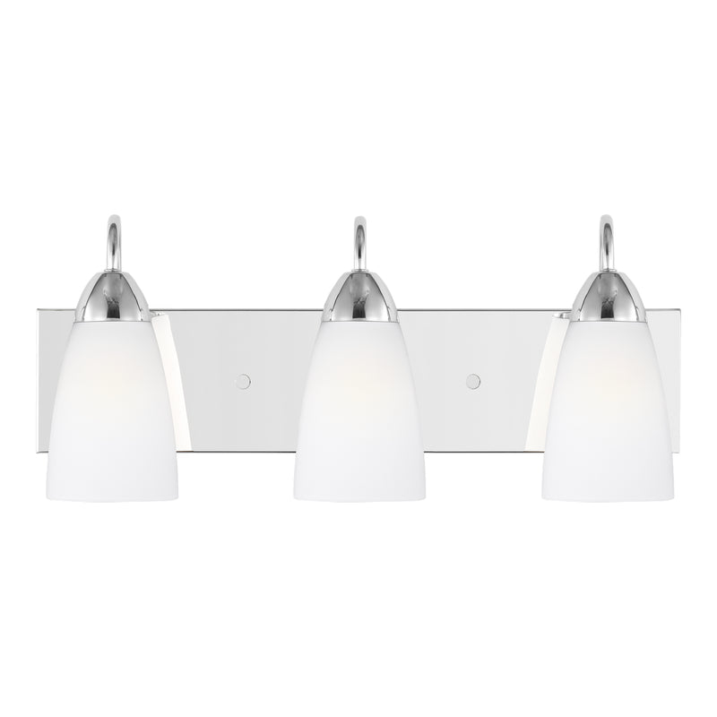 Generation Lighting 4420203EN3-05 Three Light Wall / Bath, Chrome