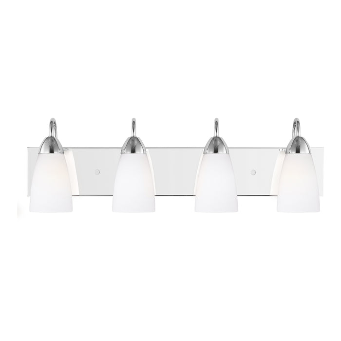 Generation Lighting 4420204EN3-05 Four Light Wall / Bath, Chrome