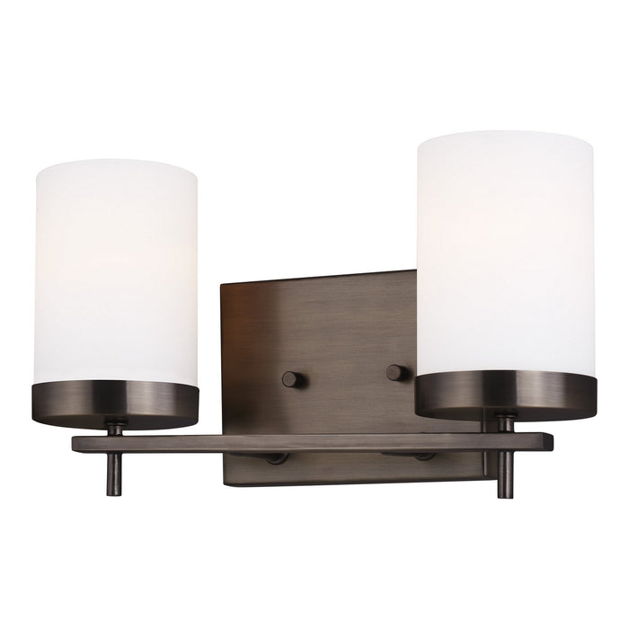 Visual Comfort Studio 4490302-778 Two Light Wall / Bath, Brushed Oil Rubbed Bronze