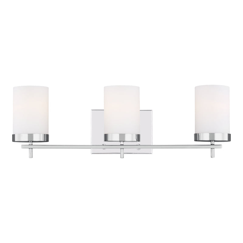 Visual Comfort Studio 4490303-05 Three Light Wall / Bath, Chrome