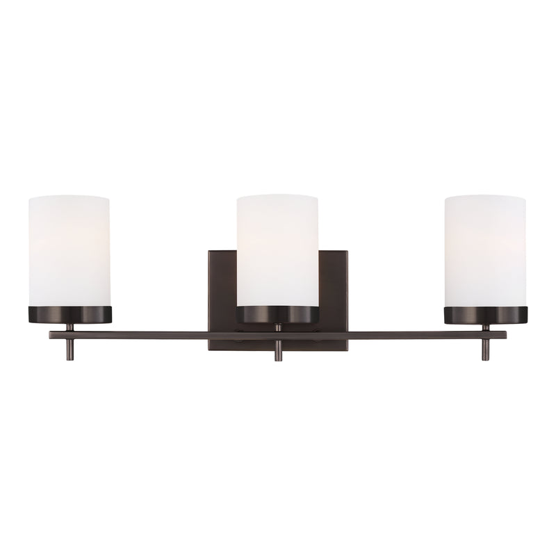 Visual Comfort Studio 4490303-778 Three Light Wall / Bath, Brushed Oil Rubbed Bronze