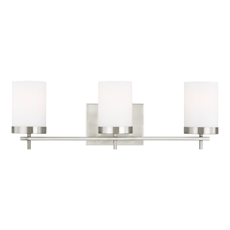 Visual Comfort Studio 4490303EN3-962 Three Light Wall / Bath, Brushed Nickel