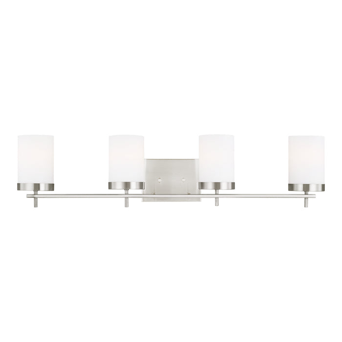 Visual Comfort Studio 4490304EN3-962 Four Light Wall / Bath, Brushed Nickel
