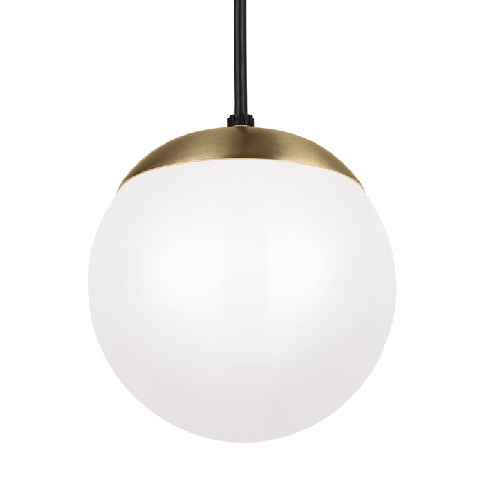 Visual Comfort Studio 6018-848 One Light Pendant, Satin Brass