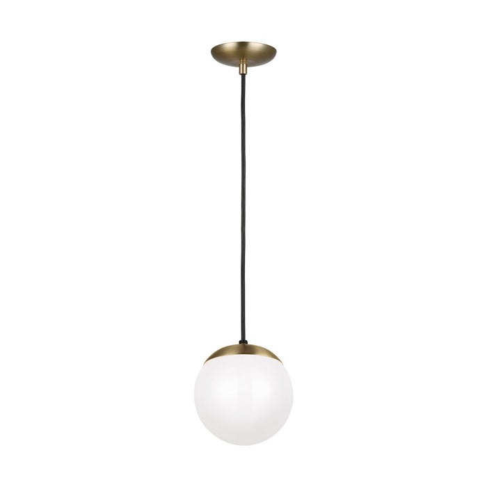 Visual Comfort Studio 6018-848 One Light Pendant, Satin Brass