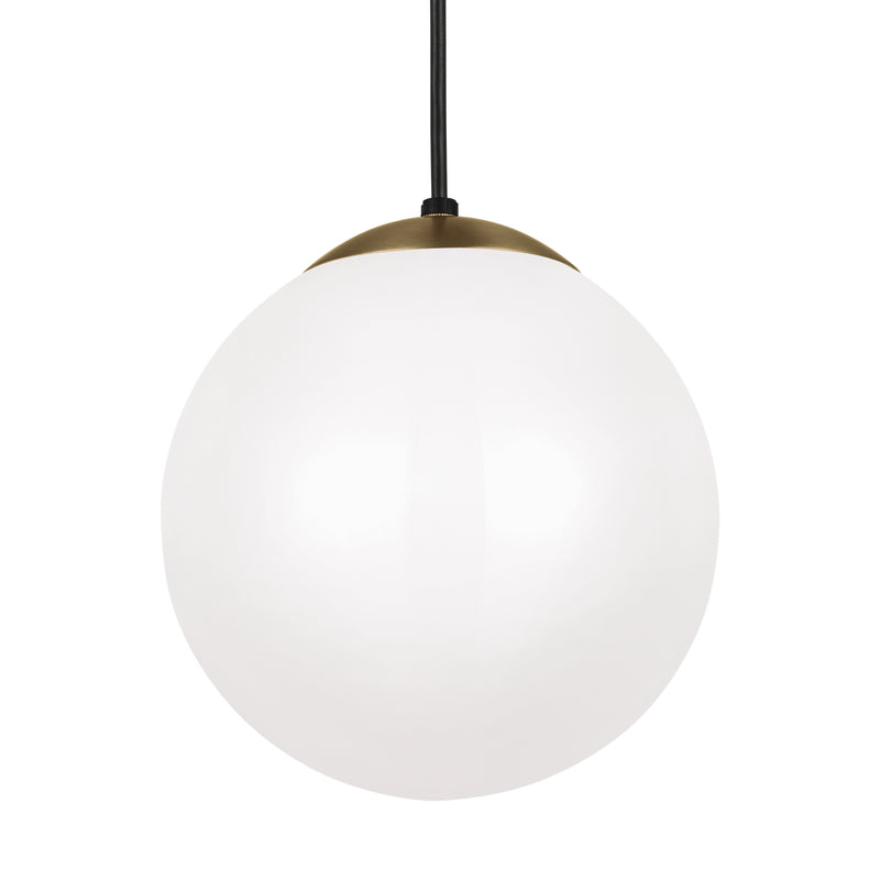 Visual Comfort Studio 6020-848 One Light Pendant, Satin Brass