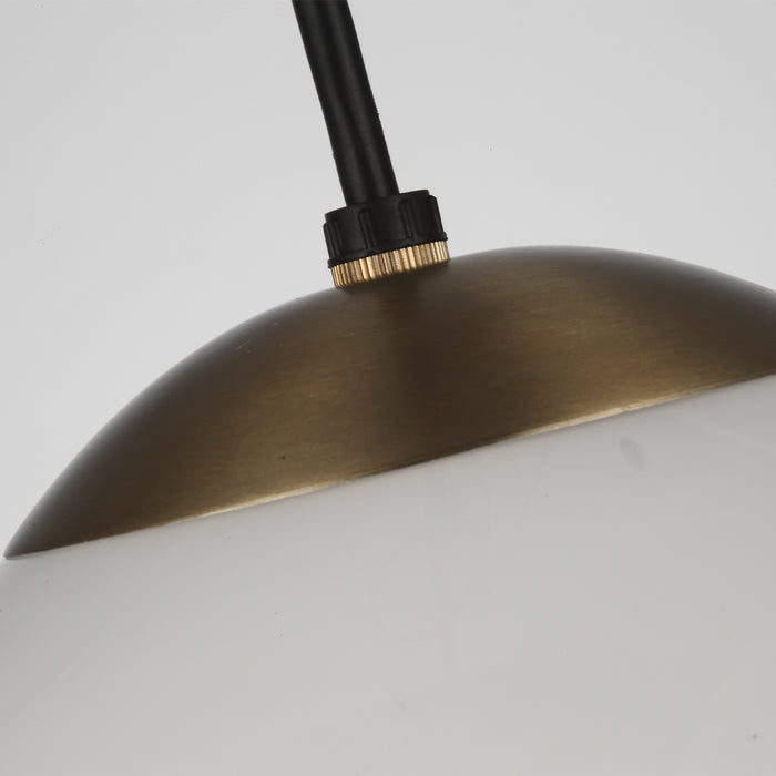 Visual Comfort Studio 6020-848 One Light Pendant, Satin Brass