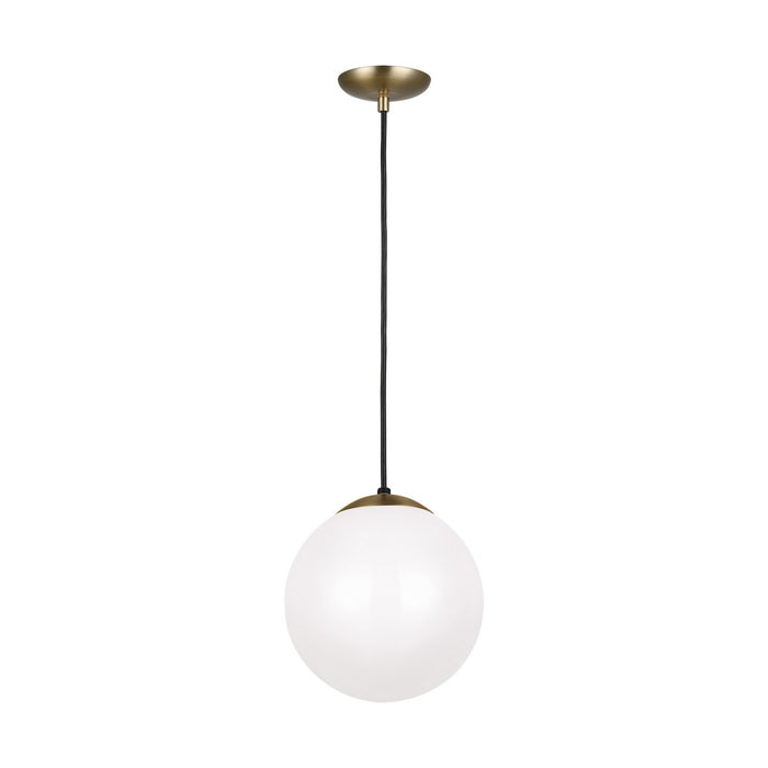 Visual Comfort Studio 6020EN3-848 One Light Pendant, Satin Brass