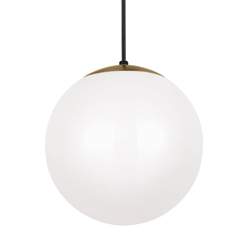 Visual Comfort Studio 6022-848 One Light Pendant, Satin Brass