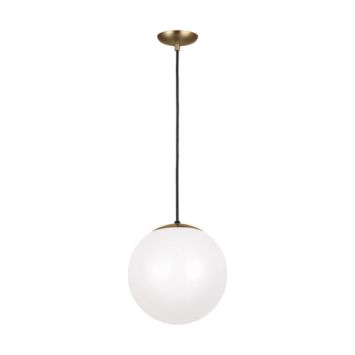 Visual Comfort Studio 6022-848 One Light Pendant, Satin Brass