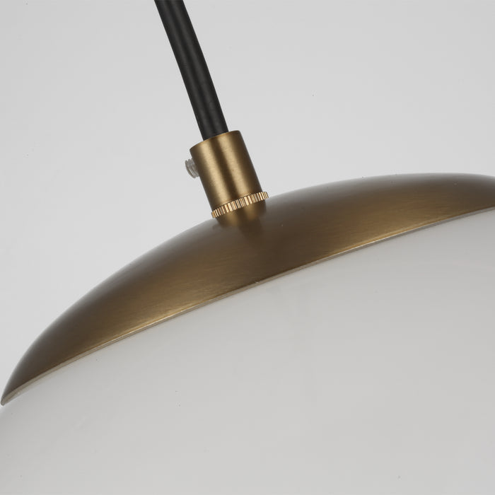 Visual Comfort Studio 602293S-848 LED Pendant, Satin Brass