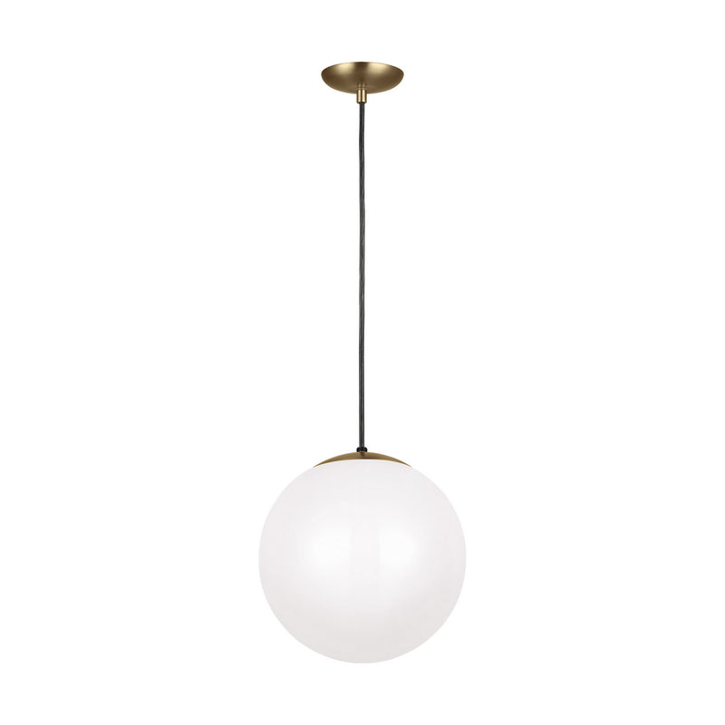 Visual Comfort Studio 6024EN3-848 One Light Pendant, Satin Brass