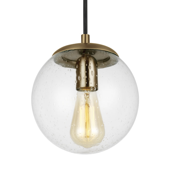 Visual Comfort Studio 6501801-848 One Light Pendant, Satin Brass