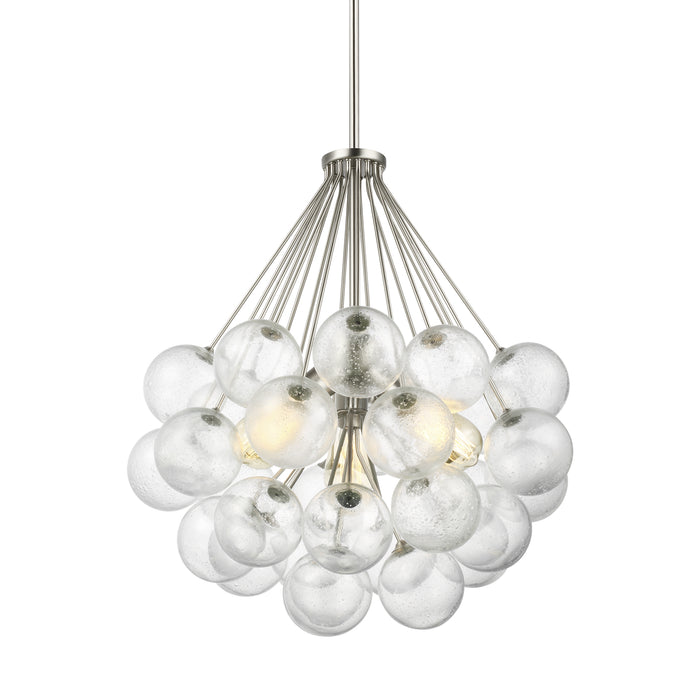 Visual Comfort Studio 6514303-962 Three Light Pendant, Brushed Nickel