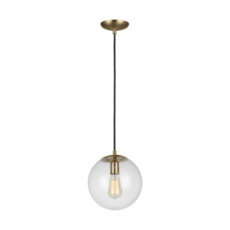 Visual Comfort Studio 6601801-848 One Light Pendant, Satin Brass