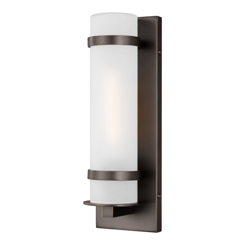 Generation Lighting 8518301-71 One Light Outdoor Wall Lantern, Antique Bronze