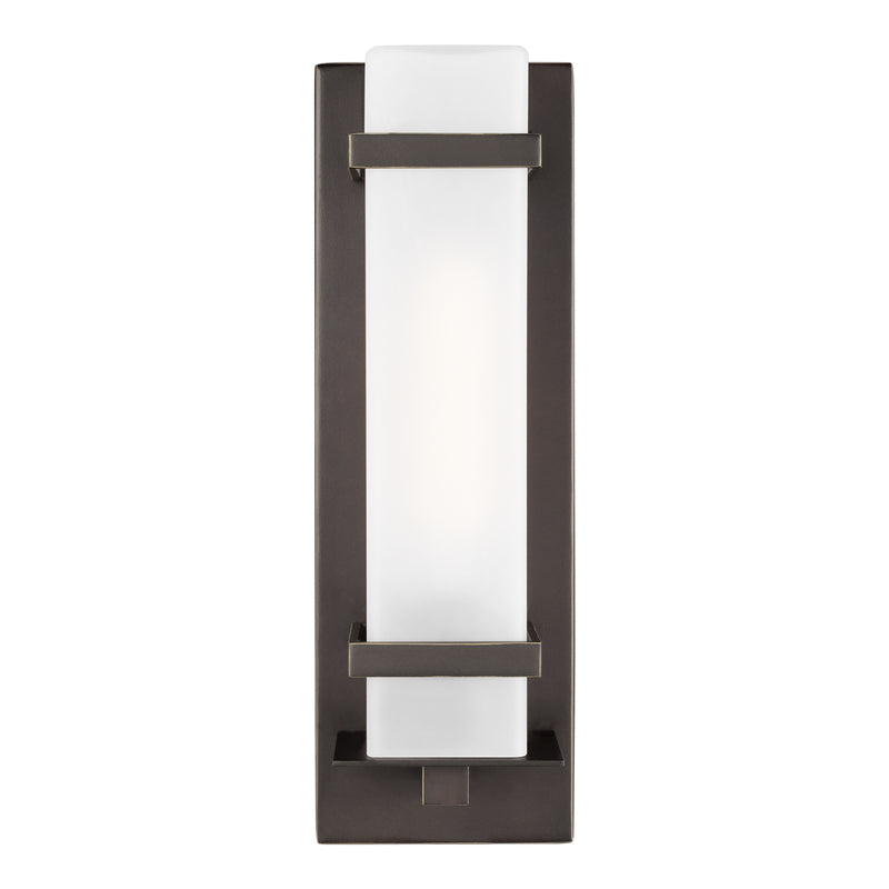 Generation Lighting 8520701-71 One Light Outdoor Wall Lantern, Antique Bronze