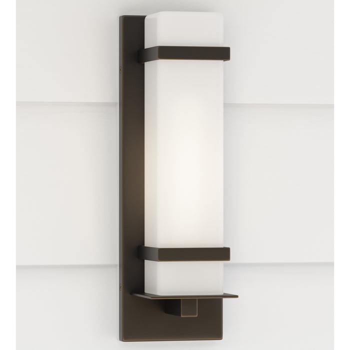 Generation Lighting 8520701-71 One Light Outdoor Wall Lantern, Antique Bronze