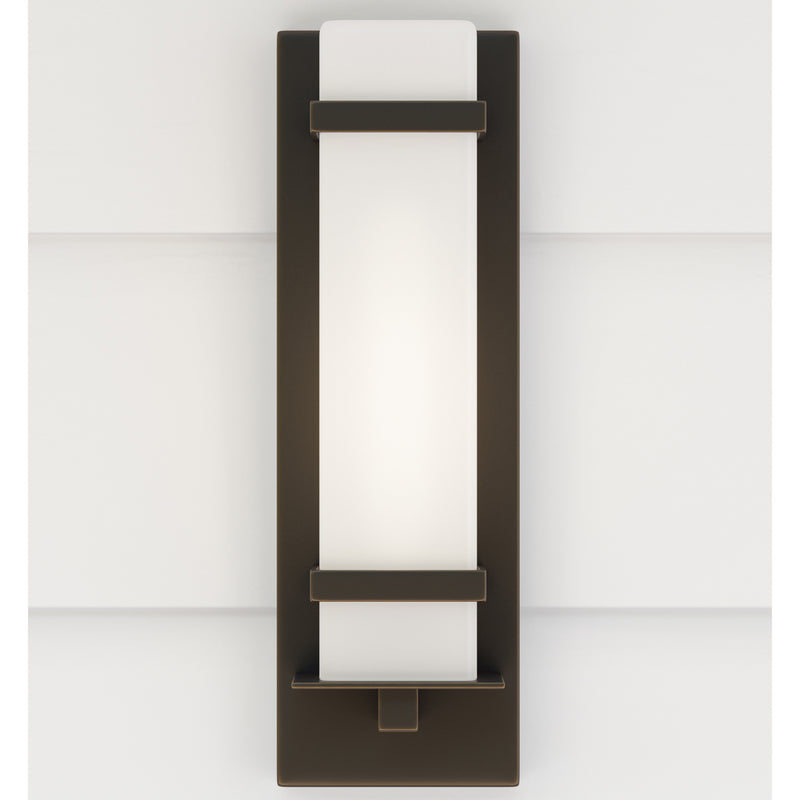 Generation Lighting 8520701-71 One Light Outdoor Wall Lantern, Antique Bronze