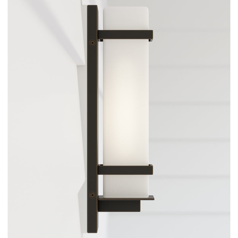 Generation Lighting 8520701-71 One Light Outdoor Wall Lantern, Antique Bronze