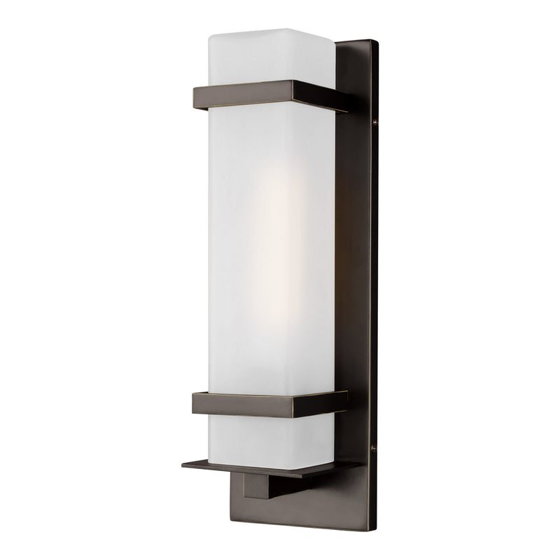 Generation Lighting 8520701EN3-71 One Light Outdoor Wall Lantern, Antique Bronze