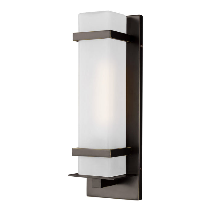 Generation Lighting 8520701EN3-71 One Light Outdoor Wall Lantern, Antique Bronze