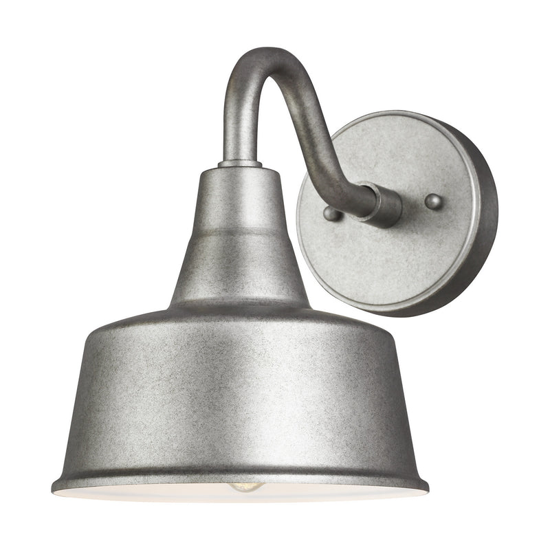 Visual Comfort Studio 8537401-57 One Light Outdoor Wall Lantern, Weathered Pewter