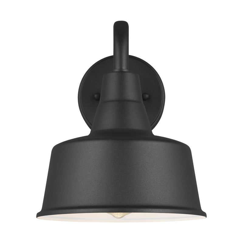 Visual Comfort Studio 8537401EN3-12 One Light Outdoor Wall Lantern, Black