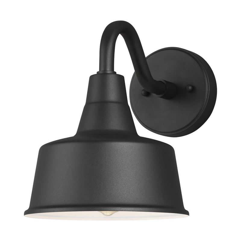 Visual Comfort Studio 8537401EN3-12 One Light Outdoor Wall Lantern, Black