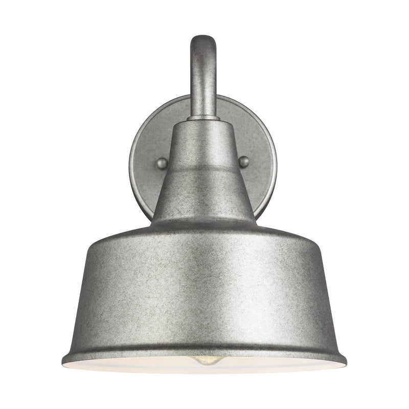 Visual Comfort Studio 8537401EN3-57 One Light Outdoor Wall Lantern, Weathered Pewter