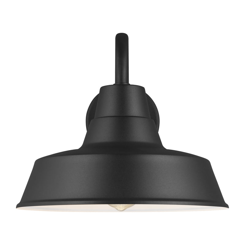 Visual Comfort Studio 8637401-12 One Light Outdoor Wall Lantern, Black