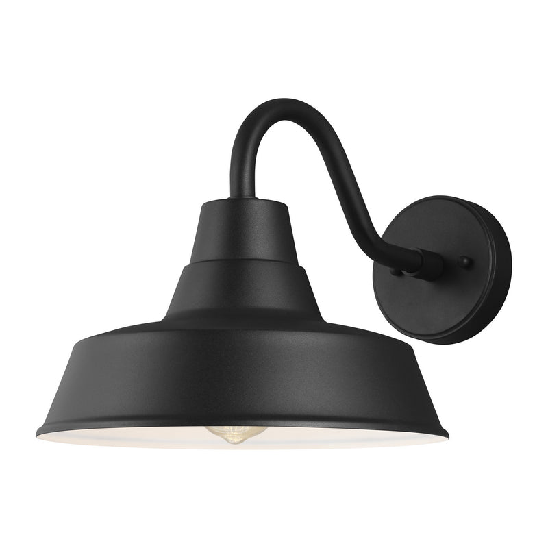 Visual Comfort Studio 8637401EN3-12 One Light Outdoor Wall Lantern, Black