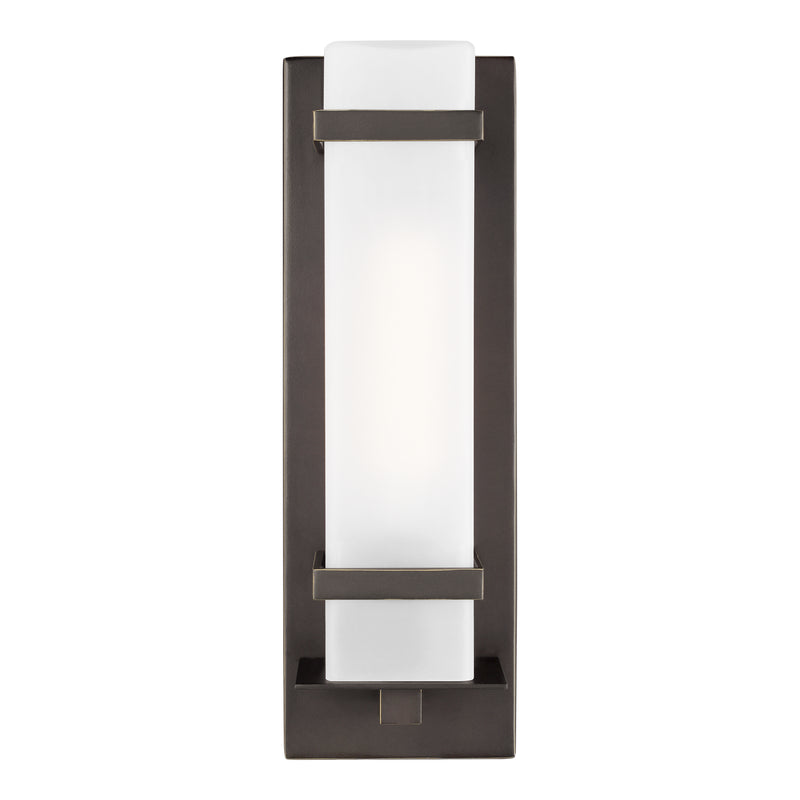 Generation Lighting 8720701EN3-71 One Light Outdoor Wall Lantern, Antique Bronze