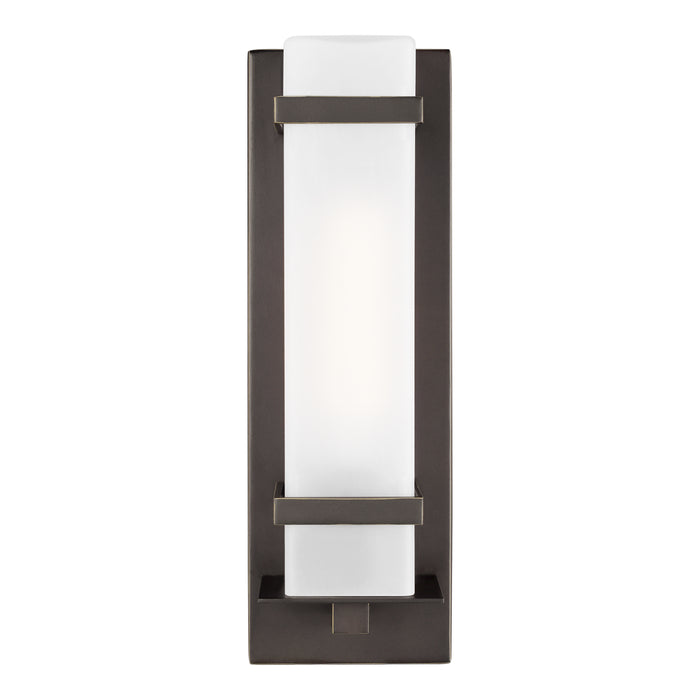Generation Lighting 8720701EN3-71 One Light Outdoor Wall Lantern, Antique Bronze