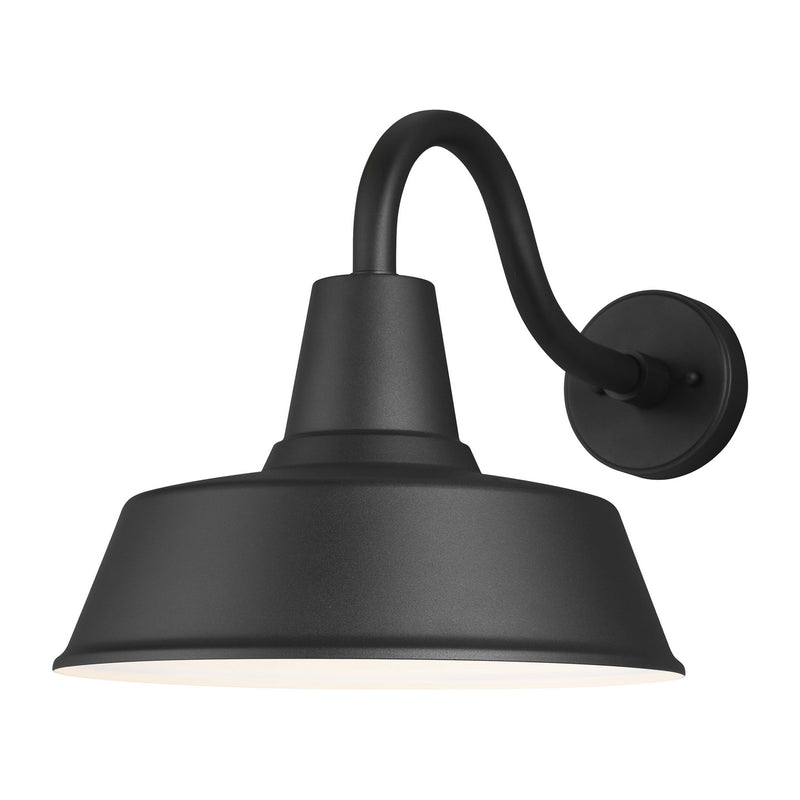 Visual Comfort Studio 8737401-12 One Light Outdoor Wall Lantern, Black