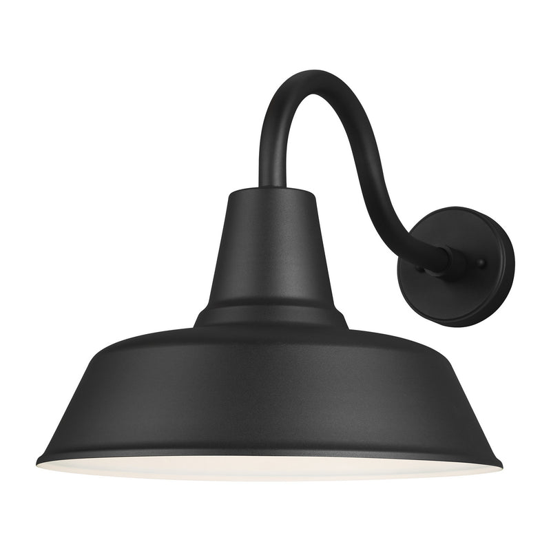 Visual Comfort Studio 8837401-12 One Light Outdoor Wall Lantern, Black